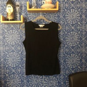 Black 25” Tank by Misook